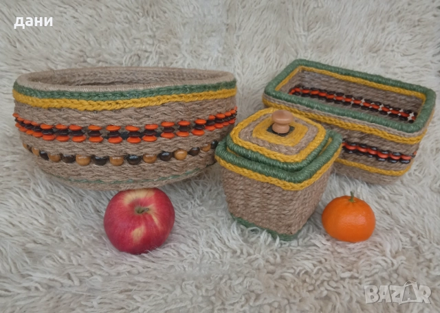 Комплект Декоративни съдове - ръчна изработка 