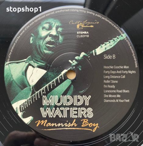 Нова плоча винил Muddy Waters Mannish Boy , снимка 3 - Грамофонни плочи - 46099221