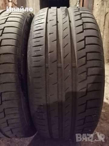 Продавам 2 броя летни гуми 225.45.17 на 1 сезон дот 2020 Контентал , снимка 2 - Гуми и джанти - 53607998