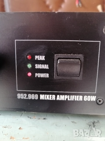 Усилвател - миксер 60W Adastra 952.969, снимка 4 - Ресийвъри, усилватели, смесителни пултове - 51887633