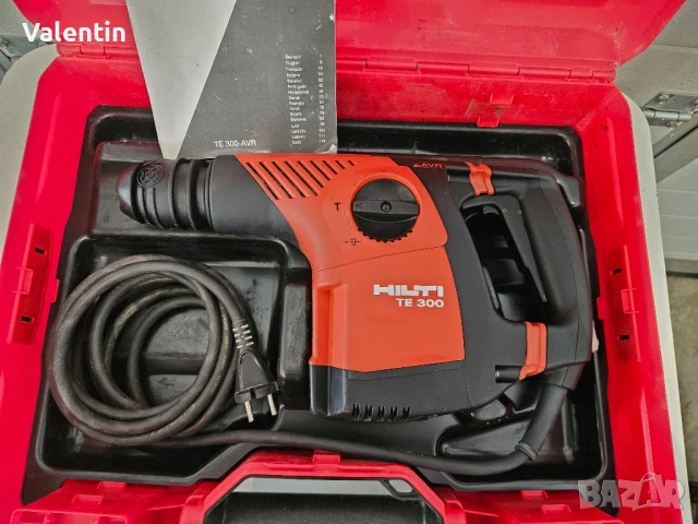 HILTI TE300 SDS+ къртач, снимка 2 - Генератори - 50687060