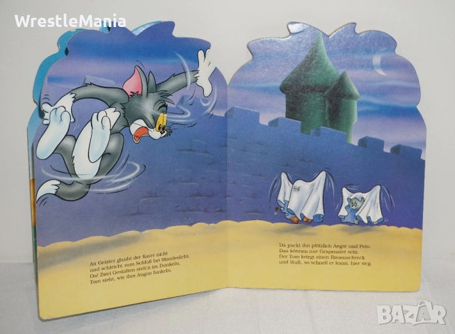 Vintage Колекционерска Книжка с твърди картонени корици на Tom & Jerry от 1990г , снимка 10 - Колекции - 52178519