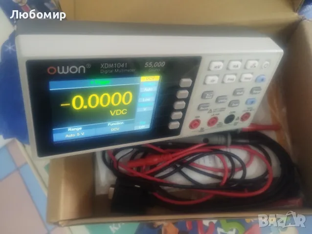 OWON XDM1041 Цифров мултицет 55 000 броя Настолни мултиметри с висока точност AC/DC

, снимка 3 - Друга електроника - 49343243