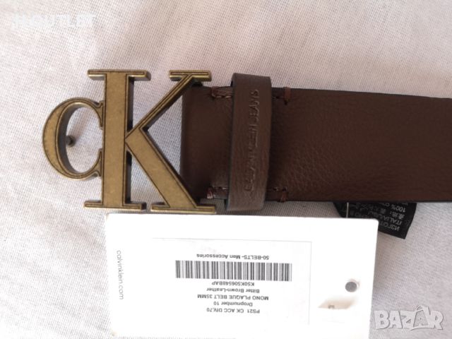 Оригинален колан CALVIN KLEIN, 95 см  /611/, снимка 4 - Колани - 46531178