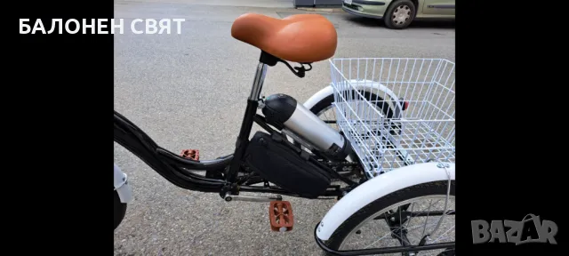 Промоция Електрически Велосипед Хибрид Триколка 20”, 36v 350w 10.5 Ah, снимка 8 - Велосипеди - 50061204