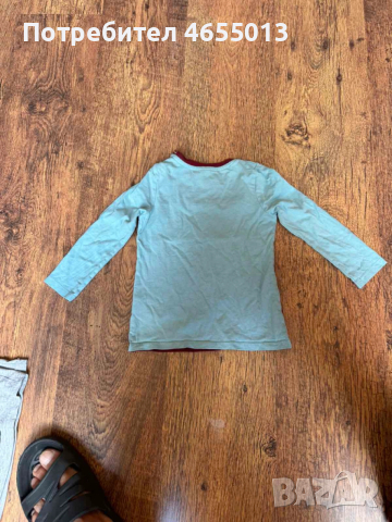 ПОДАРЯВАМ Комплект 5бр. детски блузи с дълъг ръкав, снимка 10 - Детски Блузи и туники - 52476509