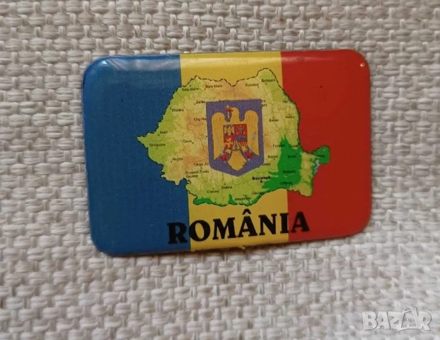 Магнити за хладилник - Гърция (метален) и Румъния, снимка 4 - Колекции - 52871208