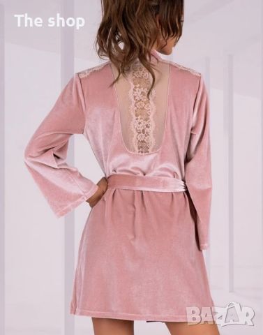 Дамски халат в цвят пудра Nolesan LivCo Corsetti Fashion (008), снимка 1 - Други - 45822188