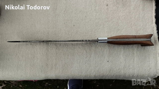 Оригиналан масат Дик.Стар овчарски нож. Реставриран.Цена 220 лв., снимка 5 - Други ценни предмети - 52468822