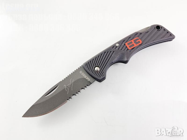 Сгъваем нож за оцеляване на Bear Grylls Gerber , снимка 3 - Ножове - 44979751