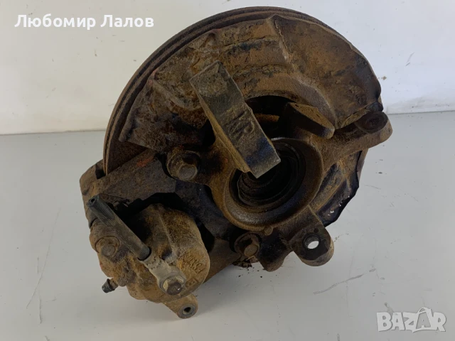 Преден ляв шенкел главина диск апарат Mitsubishi Pajero Pinin (98-07)г, снимка 3 - Части - 50838082