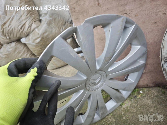 Оригинални тасове Ситроен 16 цола, снимка 4 - Аксесоари и консумативи - 53305439