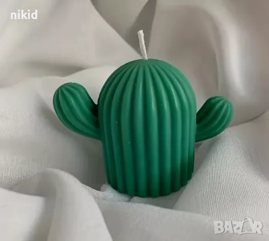 3D кактус с издънки силиконов молд форма смола гипс свещ сапун декор, снимка 3 - Форми - 36876838