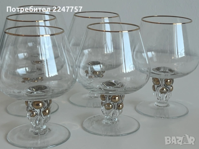 Луксозни кристални чаши , снимка 12 - Антикварни и старинни предмети - 54109771