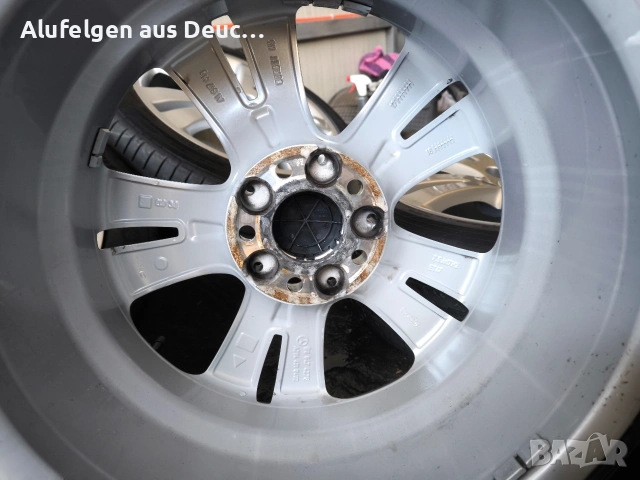 Джанти за Mercedes 17, снимка 4 - Гуми и джанти - 54110675