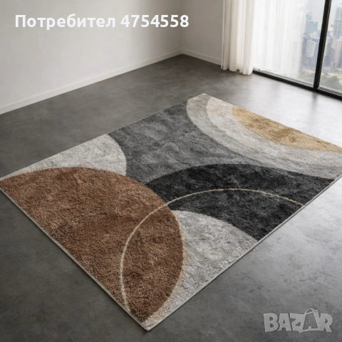 Модерен килим за хол 120х160см,Противоплъзгащ, снимка 9 - Килими - 53873240