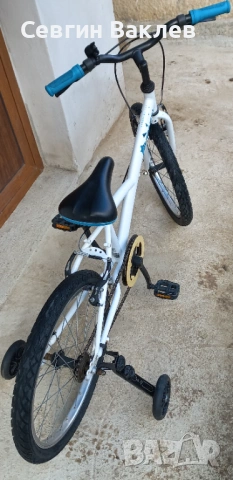 BTwin Riverside 100 (Decathlon) 20 цола +помощни колела, снимка 11 - Детски велосипеди, триколки и коли - 54159652