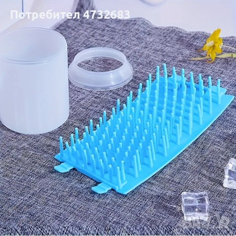 Чаша за Почистване на Лапи за Кучета – Силиконова Почистваща Четка, снимка 6 - За кучета - 53573541