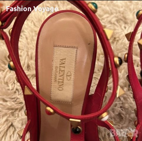 Дамски обувки Valentino , снимка 3 - Дамски обувки на ток - 46626556