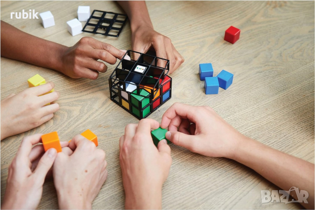 Настолна пъзел-игра Rubik's Cage, снимка 5 - Игри и пъзели - 44996897