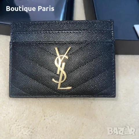 Yves Saint Laurent YSL оригинален кардхолдър портмоне , снимка 3 - Портфейли, портмонета - 50050366