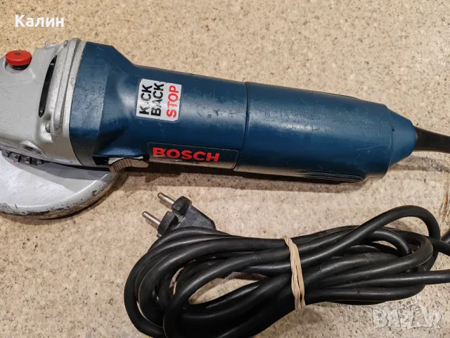 Bosch gws 14-125cie 1400w ъглошлайф с регулиране на оборотите., снимка 3 - Бормашини - 49236237