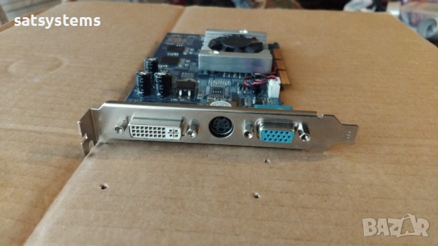 Видео карта NVidia GeForce 4 Manli MX440-8X 64MB DDR 128bit AGP, снимка 2 - Видеокарти - 34728536