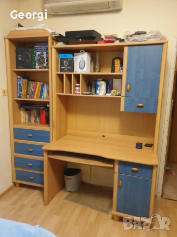 Бюро и секция за детска стая, снимка 2 - Бюра - 51887219
