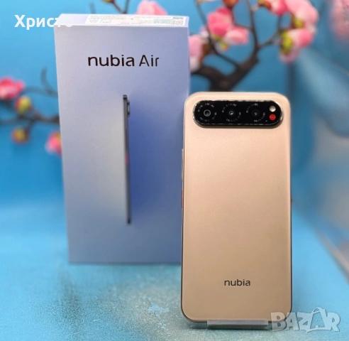 Смартфон ZTE nubia AIR, Dual SIM, 8GB, 256GB, 5G, Titanium Desert  , снимка 6 - Други - 53207718