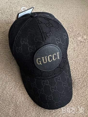 Шапка с козирка Gucci унисекс, снимка 3 - Шапки - 44217887