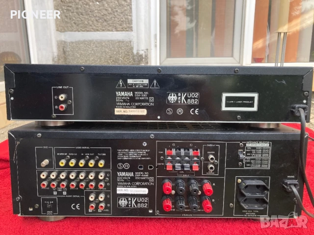 YAMAHA DSP-A492 ,  CDX-392, снимка 5 - Ресийвъри, усилватели, смесителни пултове - 50524512