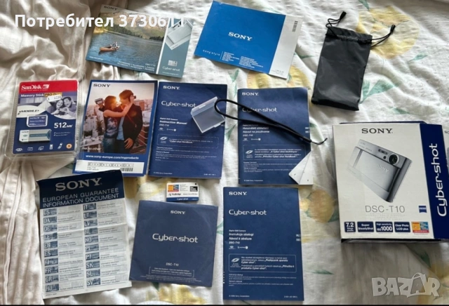 Камера Sony DSC-T10, снимка 9 - Фотоапарати - 54298817