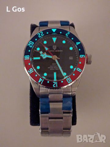 Pagani Design PD-1706 GMT автоматичен часовник TUDOR homage, снимка 4 - Мъжки - 45357923