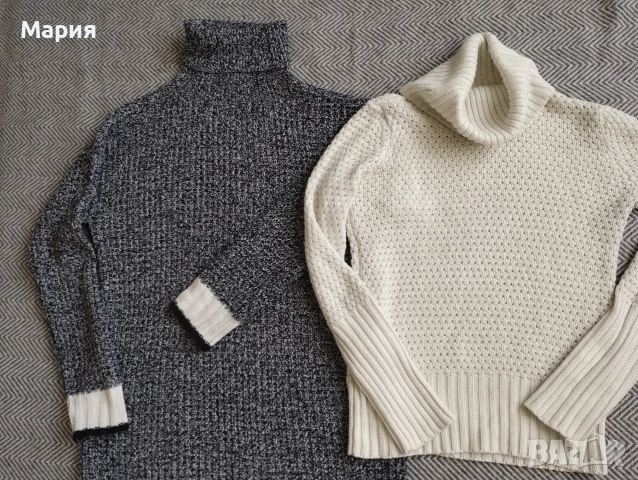 НМ, Zara блузки плетиво размер С, снимка 5 - Блузи с дълъг ръкав и пуловери - 52719830