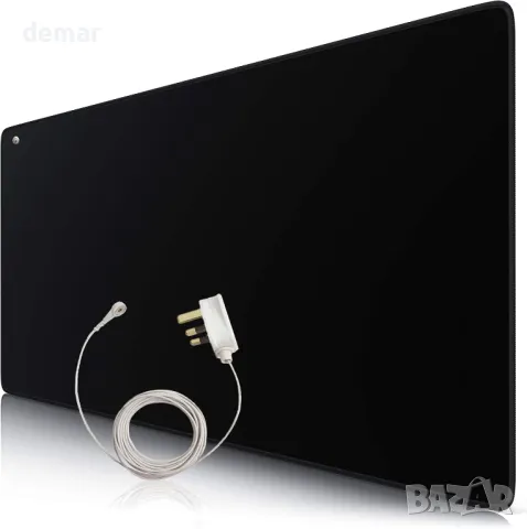 Baiyouli Grounding Well Mat 68 x 25cm,Заземяваща подложка за подобрен сън и релаксация с 4,5 м кабел, снимка 1