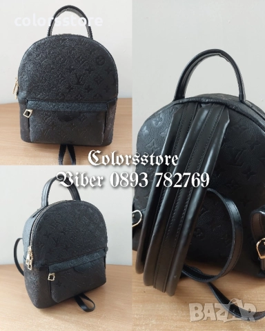 Черна раница Louis Vuitton кодSG64