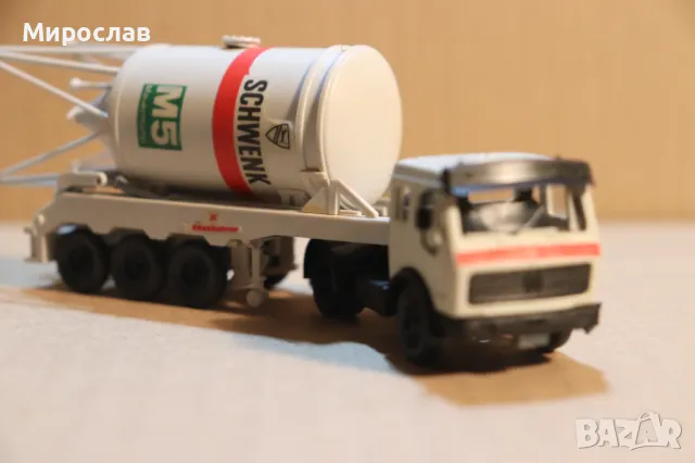 KIBRI ?? 1:87 H0 MERCEDES BENZ КОЛИЧКА МОДЕЛ КАМИОН, снимка 7 - Колекции - 49741546
