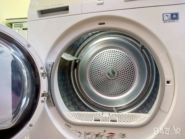 Кондензна сушилня с термопомпа  AEG  ABSOLUTE CARE SYSTEM - 8 кг, снимка 9 - Сушилни - 53799598