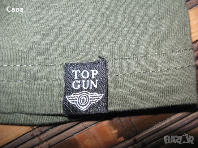 Тениска TOP GUN  мъжки,3ХЛ, снимка 4 - Тениски - 46725496