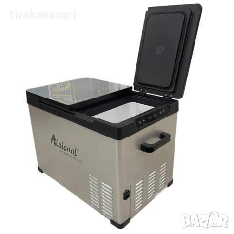 Alpicool CD45 хладилна кутия с фризер Bluetooth 30L 12V 24V 220V компресорен авто хладилник