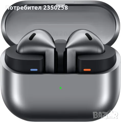 Samsung Galaxy Buds3 (SM-R530) silver сребърни Нови 2 год.гаранция, снимка 2 - Резервни части за телефони - 49443393