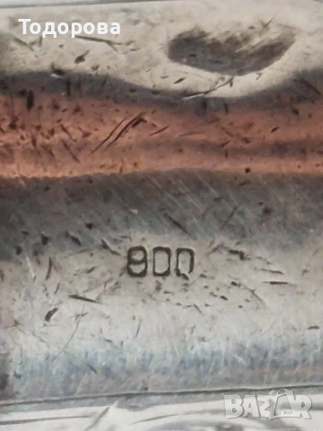 Много рядък модел на стара сребърна запалка, снимка 13 - Антикварни и старинни предмети - 53606508