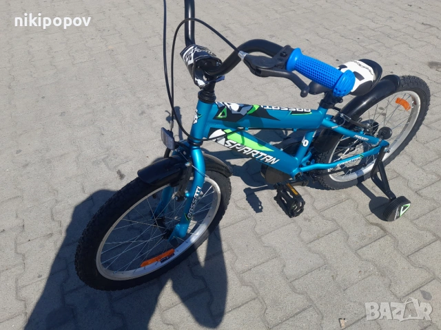 PASSATI Велосипед 20" SPARTAN син, снимка 10 - Велосипеди - 53559807
