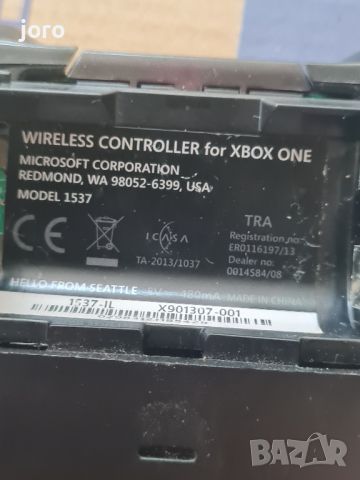 xbox one 1537 controller , снимка 7 - Аксесоари - 46576224