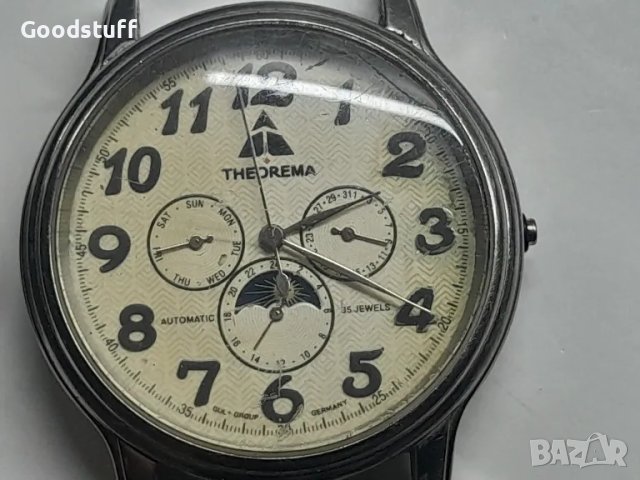 Theorema часовник , 35 Jewels, Germany, Gul group, Теорема 

, снимка 4 - Мъжки - 50132479