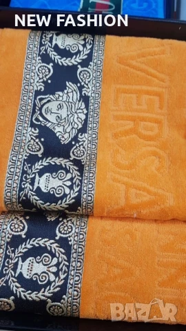 Памучни Хавлии -2бр в Кутия ✨ VERSACE , снимка 16 - Хавлиени кърпи - 51153967