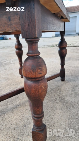 Маса трапезна разтегателна №94, снимка 4 - Маси - 53702474