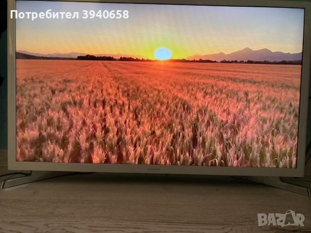 Samsung 32" SMART - бял - като нов, снимка 4 - Телевизори - 45081159