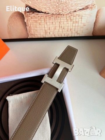 колани от естествена кожа в кутия hermes , снимка 5 - Колани - 53216865
