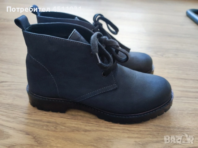 Дамски обувки от набук, снимка 2 - Дамски ежедневни обувки - 53986141